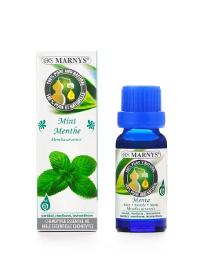 Mentă 15ml, Ulei Esential MARNYS, 100% Natural si Pur, Chemotipat (mentha arvensis)