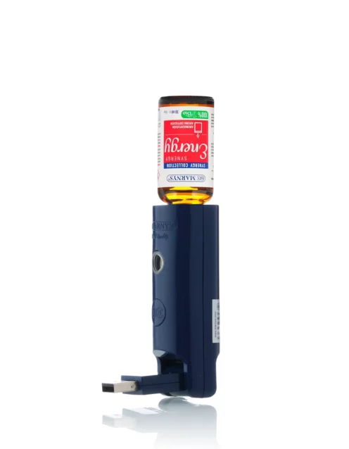 Difuzor USB Ultra-Nebulizator + Energie Sinergie 30 ml, Organic, Mix Uleiuri Esentiale Pentru Energie Si Vitalitate Cu Ulei de Portocala + Ylang Ylang + Litsea + Lamaie