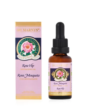Ulei revitalizant cu Rosa Mosqueta si Betacaroten cu efect anti-imbatranire – Produs Vegan – sticla cu pipeta 30 ml