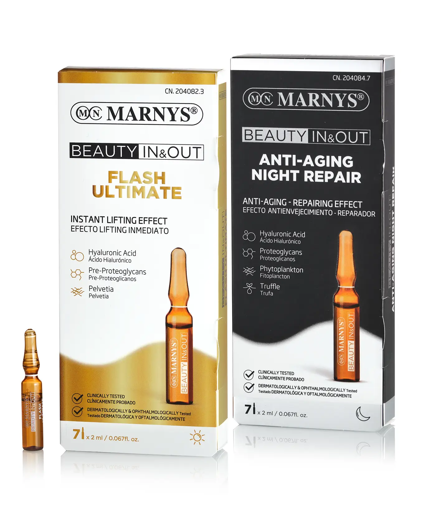 Pachet rutină antirid: Flash Ultimate + Anti-aging Night Repair